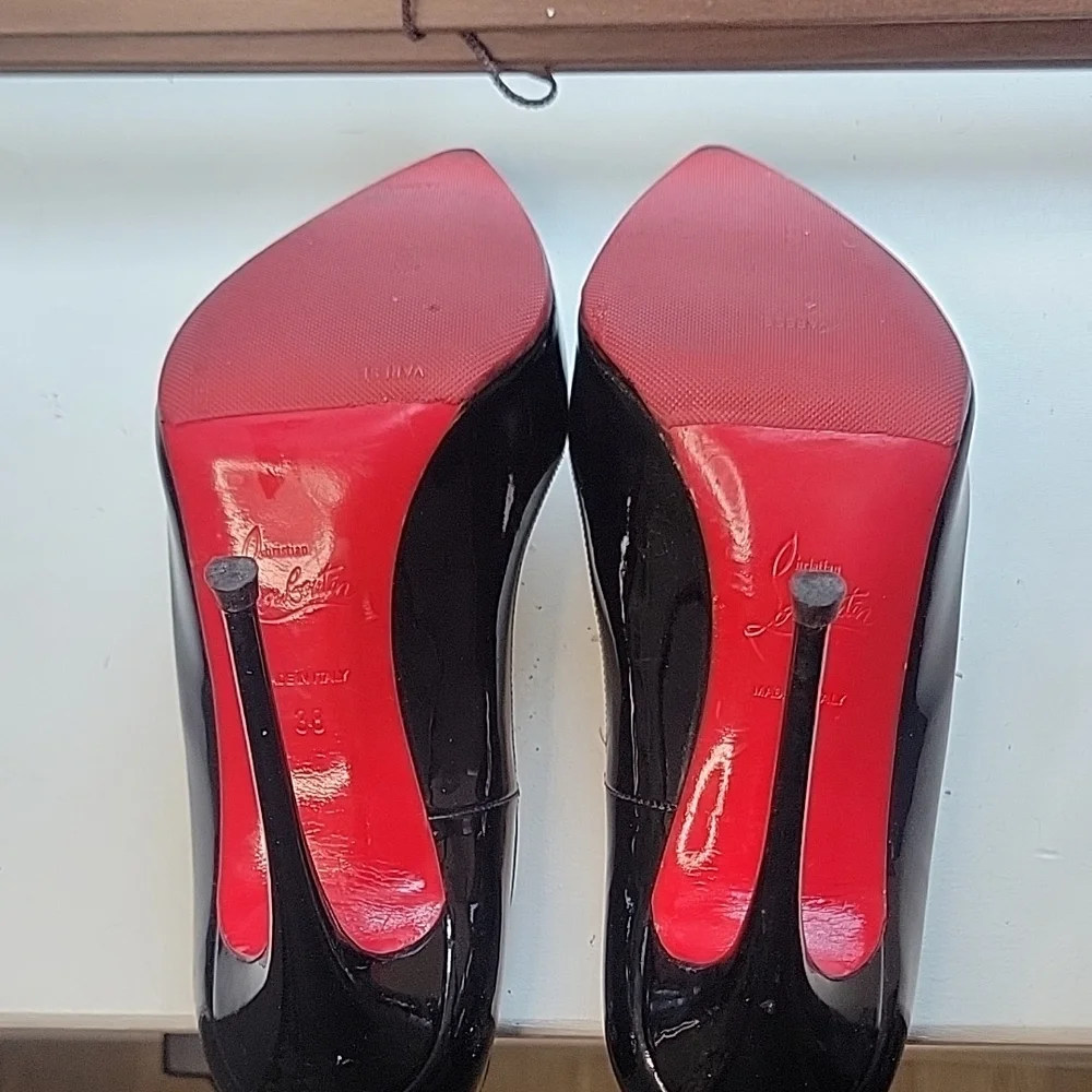 Christian Louboutin 100 MM Kate Heels - Picture 7 of 11